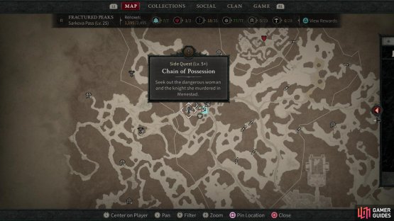 After completing &ldquo;!The Woodsman of Nevesk&rdquo;, you&rsquo;ll need to head northwest to !Menestad,