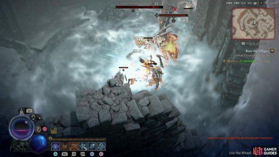 Destroy all four effigies as you please, after which you&rsquo;ll have a minute to dispatch a powerful event boss.