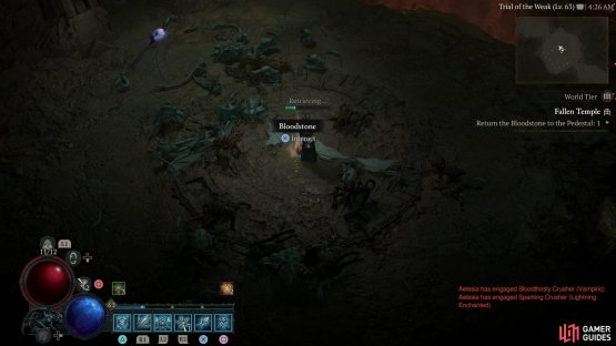 However you survive, you&rsquo;ll be able to claim a Bloodstone afterwards.