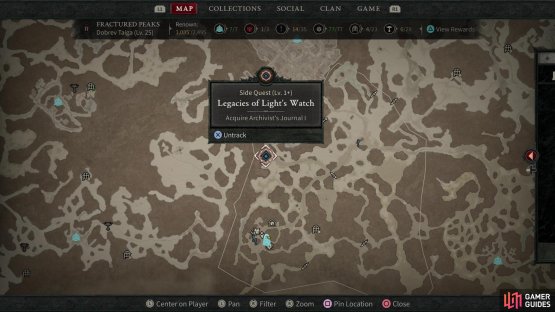 which can be found north of Margrave.