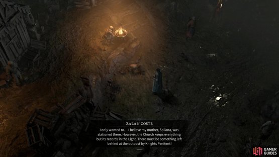 To start &ldquo;!Legacies of Light&rsquo;s Watch&rdquo; you&rsquo;ll need to talk to Zalan Coste,