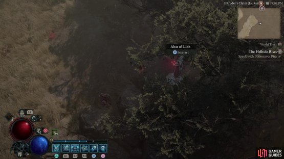 From the !Heathen&rsquo;s Keep Dungeon, head uphill to the northeast, cross a stream, then locate the statue under some branches.
