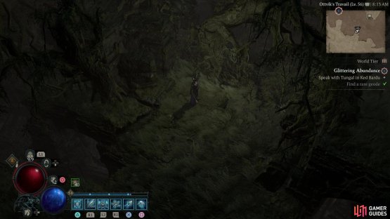 to find this Lilith Statue entangled in some tree roots.