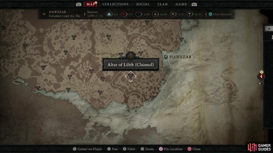 Search northwest of the !Faceless Shrine Dungeon,