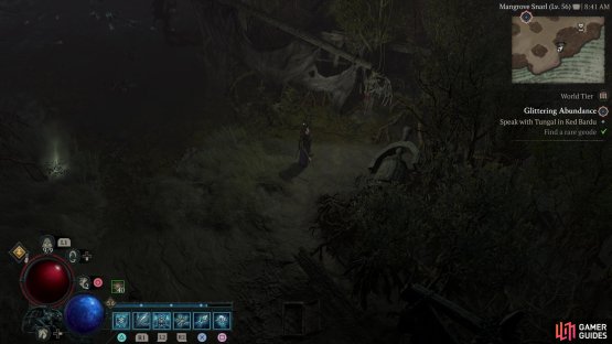 and search north of a statue near a shipwreck to find this Lilith Statue near what&rsquo;s left of the ship&rsquo;s rigging.