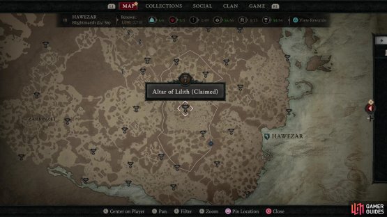 Make your way east from the !Serpent&rsquo;s Lair Dungeon,