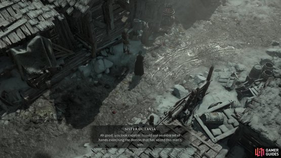 To get started, you&rsquo;ll need to talk to Sister Octavia and Petr.