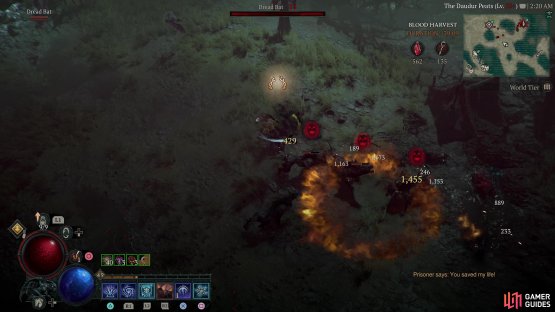 With it, you&rsquo;ll turn into a swarm of bats when dodging and inflict a Vampiric Curse on enemies you dodge through.