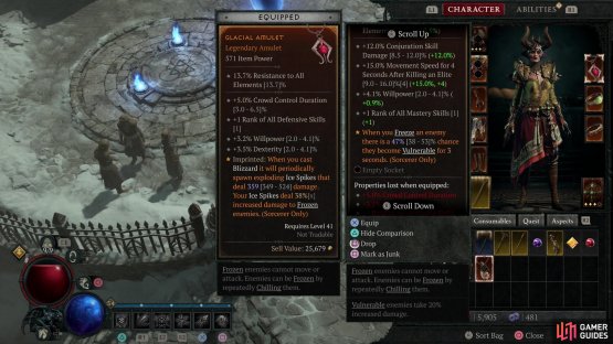 Early on, you&rsquo;ll just want to equip whatever has the highest raw stats, but as you seek to make the leap to World Tier 3 you&rsquo;ll want to synergize the stats and legendary mods on your gear,