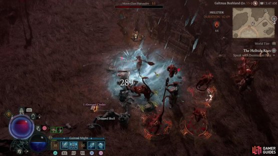 Nightmare difficulty unlocks Helltide events and Nightmare Dungeons,