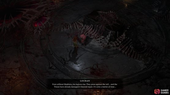 and complete the following questline, which mostly involves you following Locran around and killing demons.