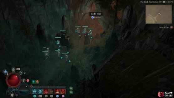 to find the Jalal&rsquo;s Vigil Dungeon.