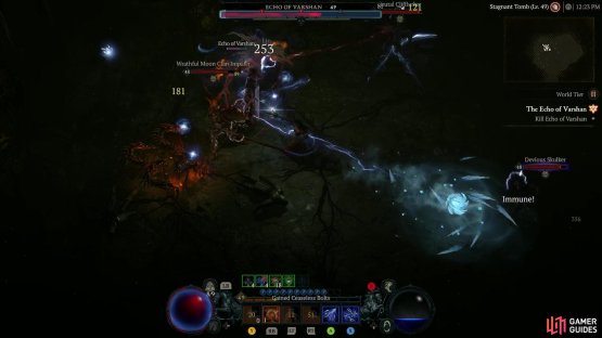One of the more brutal mechanics of the fight is to manage killing the Elites to prevent a barrier restoration on the boss.