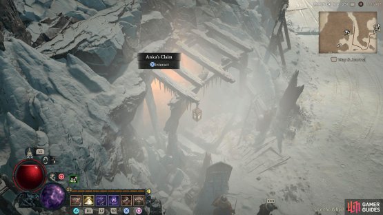 where you&rsquo;ll find the Anica&rsquo;s Claim dungeon.