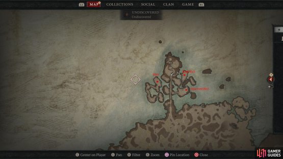 Head to these locations 