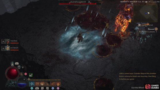 !Lilith&rsquo;s Lament will leave HP-sapping poison pools all over the battlefield