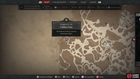 Head to this location on the map