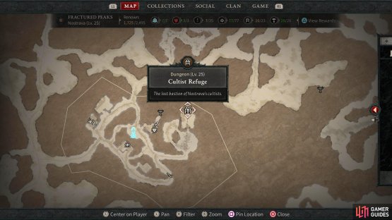 Head to this location on the map