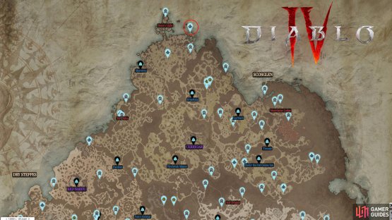 Head to this location on the map
