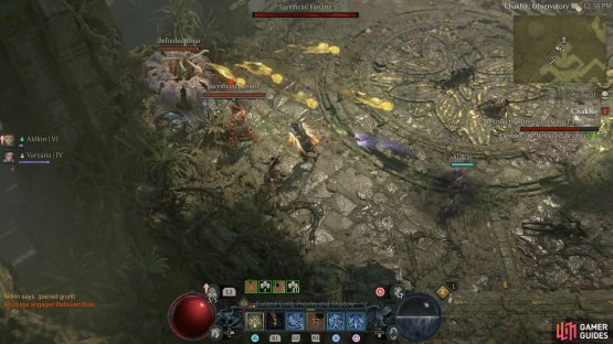 Destroy the Befouled Briar&rsquo;s in each corner of the room.