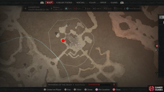 Head to this location