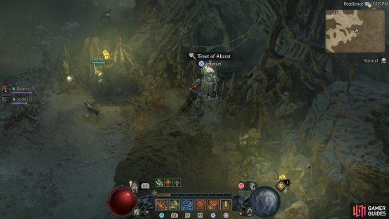 Activate all three statues in quick succession to unlock the Tenet.