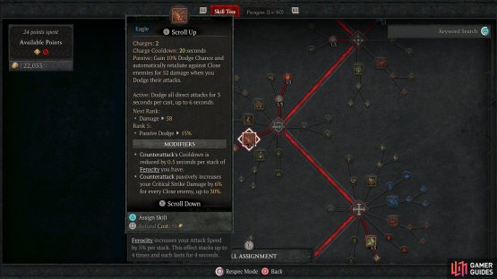 While Counterattack can help you avoid all damage for three seconds.