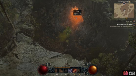 to find the Hive Dungeon.