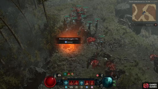 to find the Abandoned Smuggler&rsquo;s Den Dungeon.