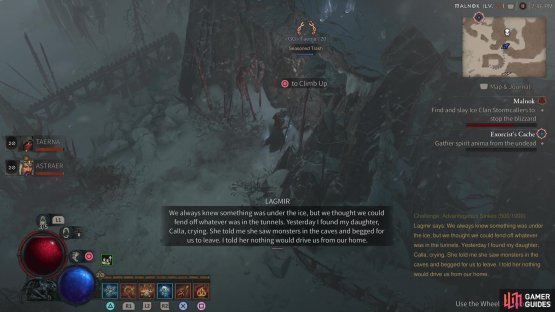The final wall to climb is in the northeast