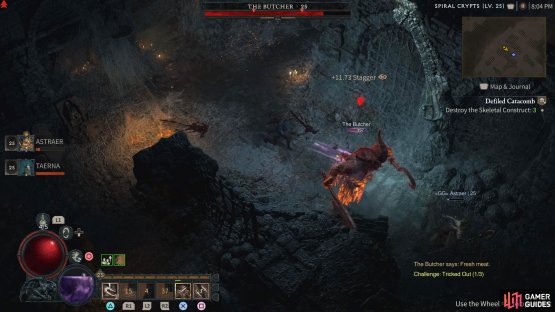 While in a dungeon, you could be surprised by a special boss-type enemy like The Butcher, who can appear in any dungeon. These offer unique rewards if they&rsquo;re defeated.