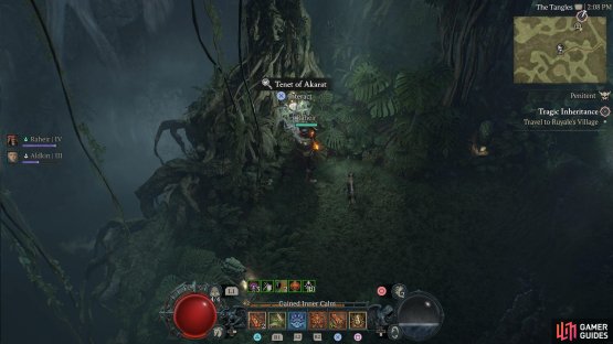 You&rsquo;ll find it near the large tree at the end of the path.