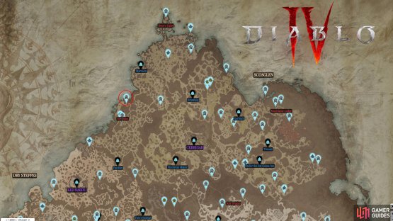 Head to this location on the map