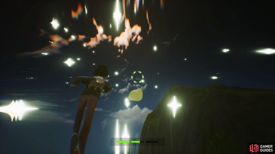 After launching the object, quickly enter Soul-Jumping mode