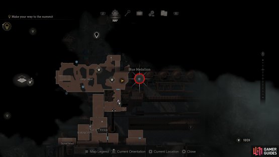 Head to this location on the map