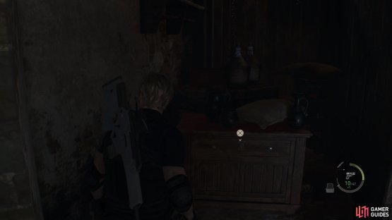to find the treasure in the locked drawers in the corner.