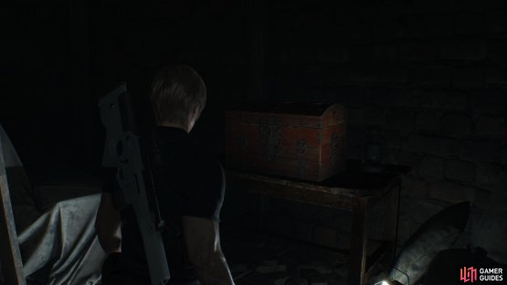 to find the chest in the small room in the north.