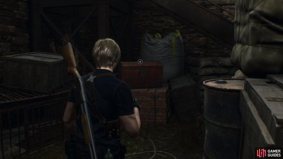 to find the chest hiding in the corner.