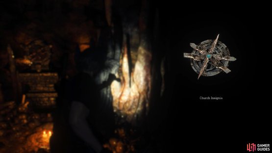 Which will free the Church Insignia Key.