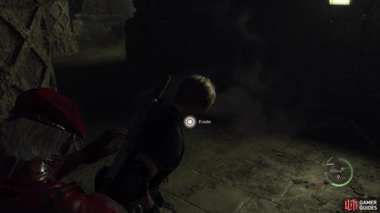 watch out for Krauser appearing from behind after using a Flash Grenade.