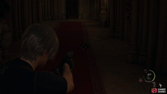 to find the rat running around the corridor.