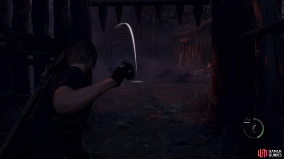 Make your way to the Quarry and toss a flash grenade at the crows