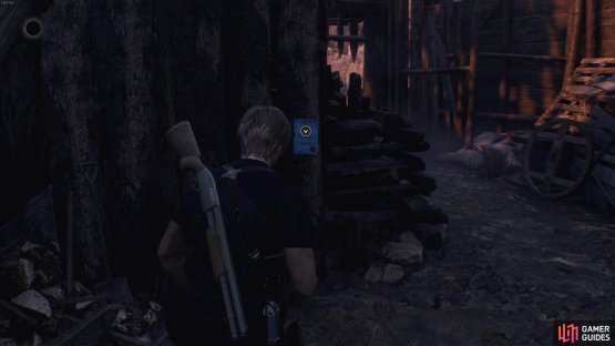 You&rsquo;ll find the note on this wall just before you reach the quarry.