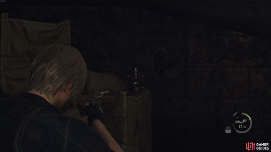 You&rsquo;ll see the Clockwork Castellan on some storage containers in the northwest part of the Clock Tower.