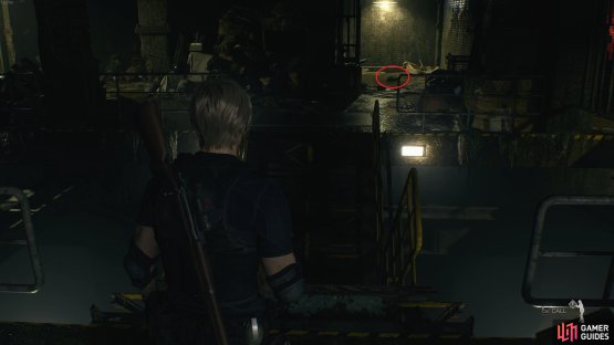 The second rat can be seen here on the other side of the bridge.