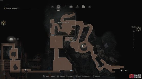 The location of the small control room where the Clockwork Castellan can be found.