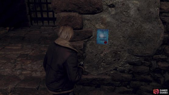 You will find the note to start the request near the farm&rsquo;s exit