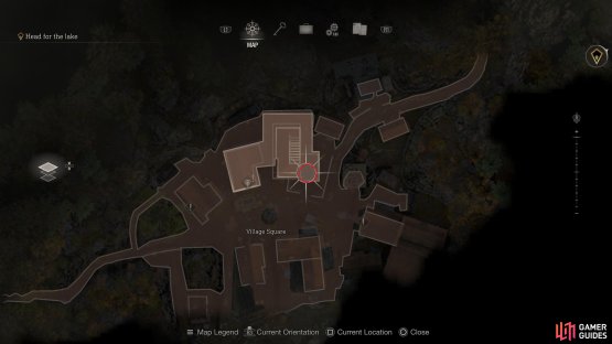 Go to the top floor of the shotgun house in the village square