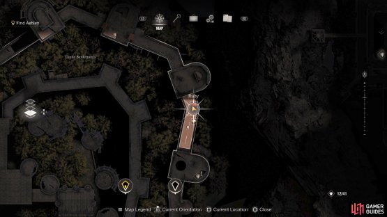 Progress through the area outside until you&rsquo;re forced to drop to the floor below. Drop one more time and head into the room behind you. 