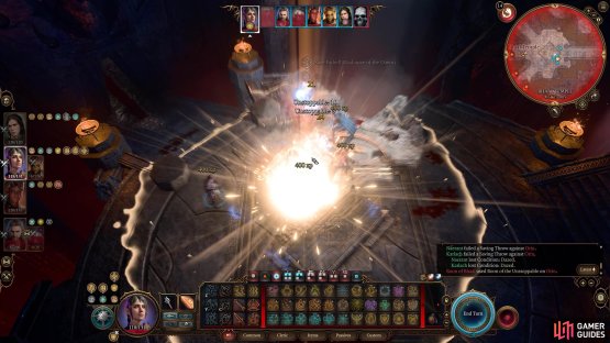 Use a combination of Area-of-effect spells